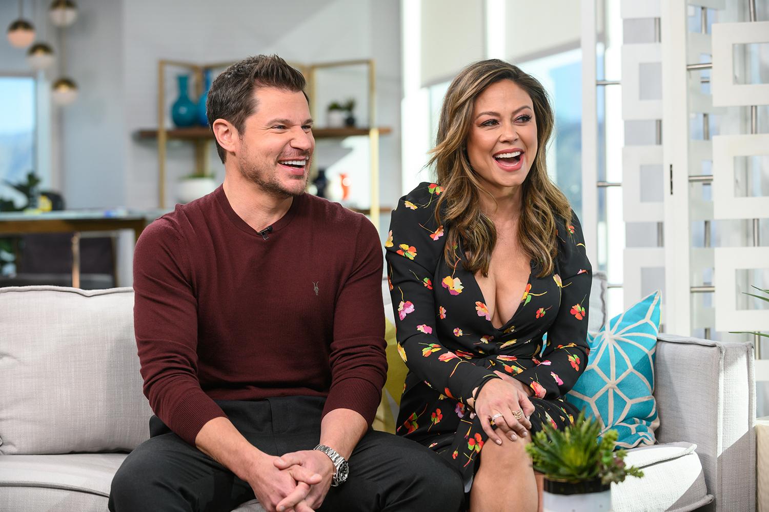 Image from On Set - Nick Lachey and Vanessa Lachey / E! Daily Pop