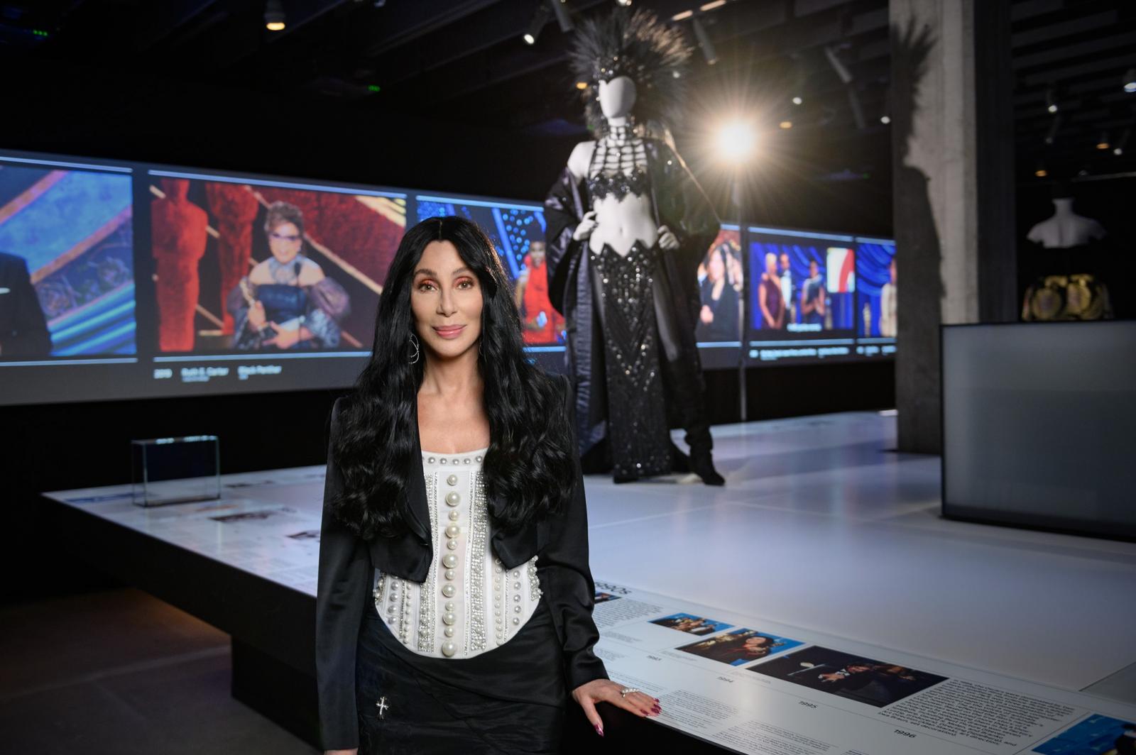 On Set - Cher on "A Night in the Academy Museum" ABC