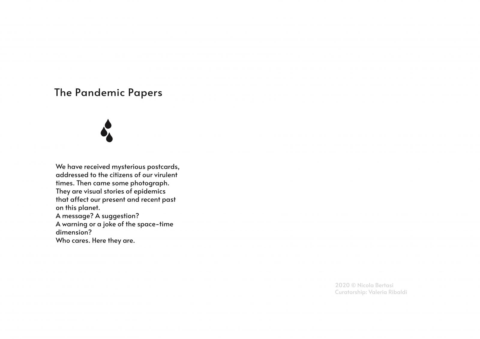 The Pandemic Papers