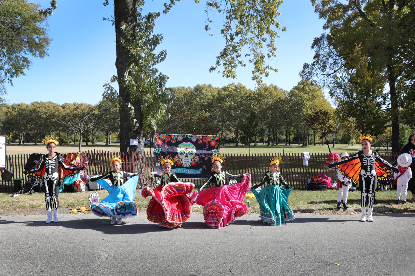 Upside Down Halloween Parade in Washington Park, Chicago , 