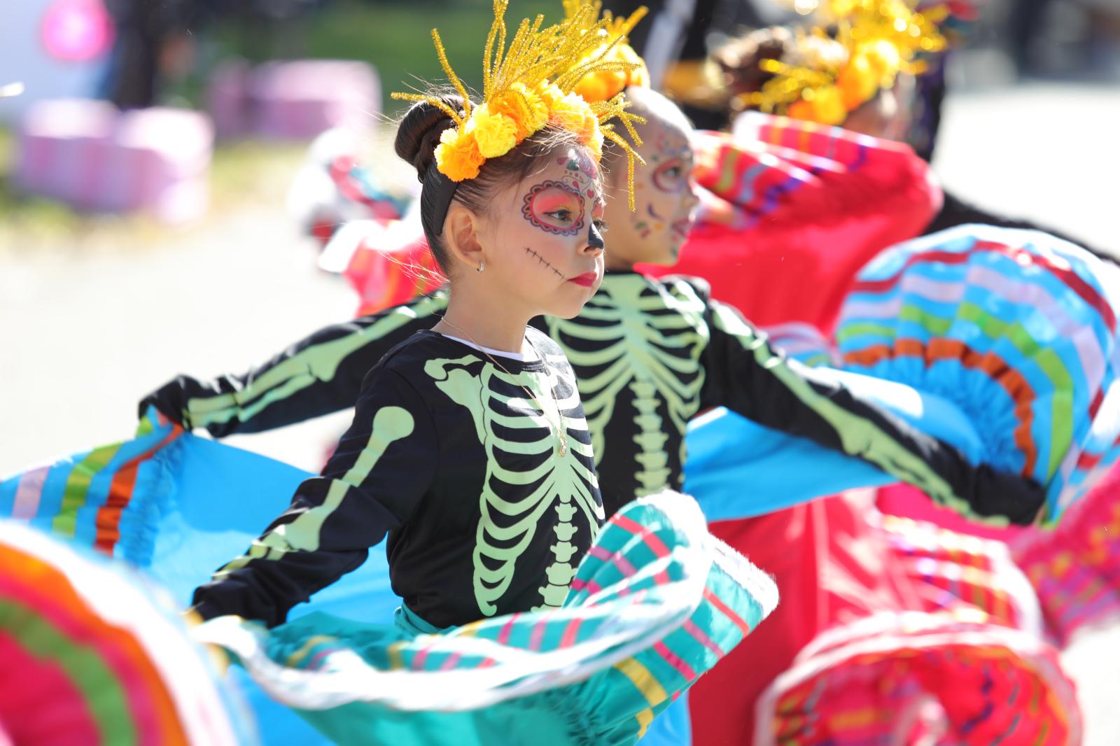 Upside Down Halloween Parade in Washington Park, Chicago , 