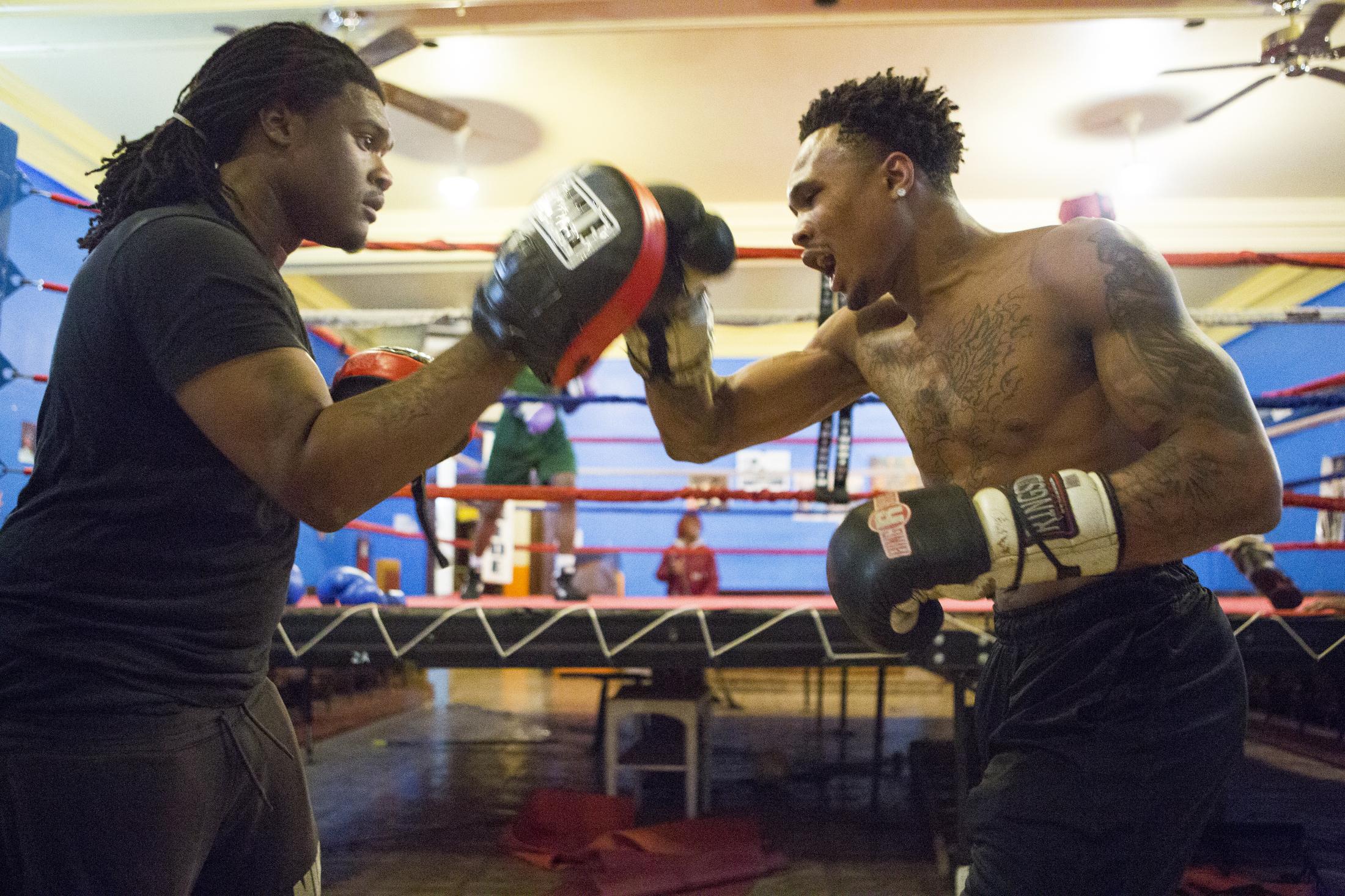10 years in a boxing gym - Isiah training for the Chicago Golden Gloves with Dionte