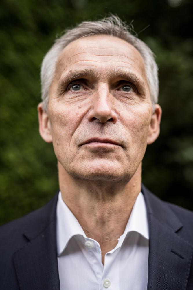 BELGIUM - PORTRAIT OF JENS STOLTENBERG, HEAD OF NATO