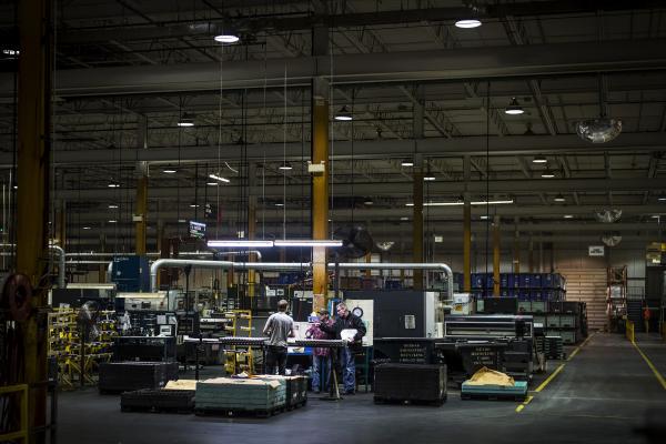 Magna Factory - Linamar's Camcore manufacturing plant in Guelph Ontario...