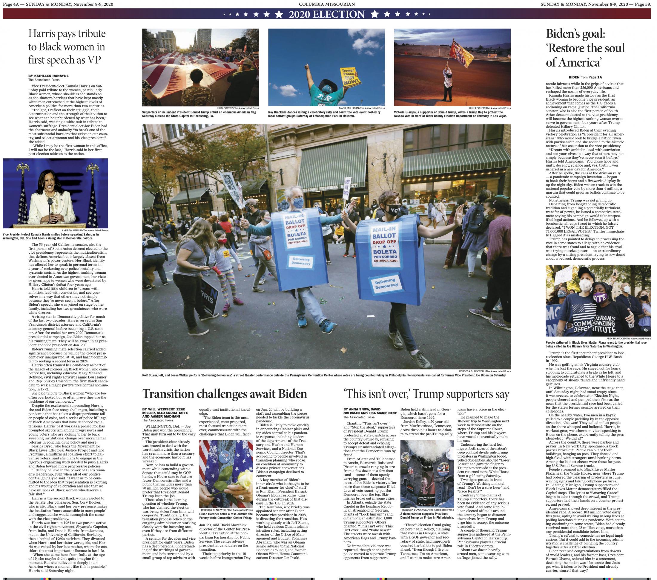 View the online presentation here . Photos via the Associated Press. Co-edited by Tristen Rouse .