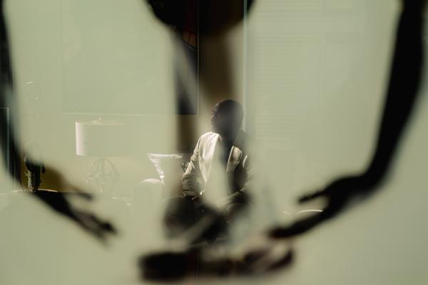 Image from Portraits -  A reflection of Reggie Van Lee, the newly appointed...