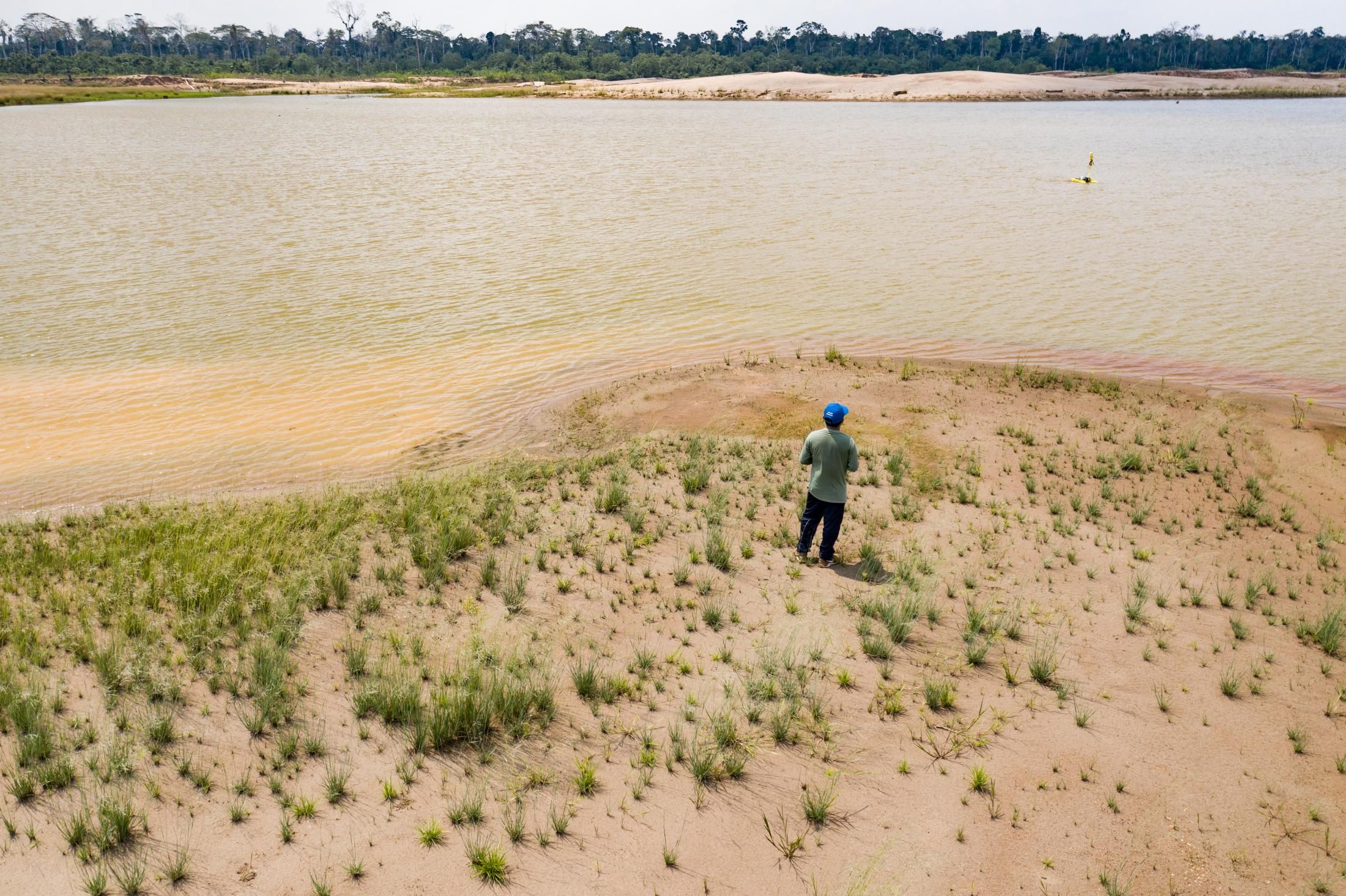 La Pampa's Illegal Gold Mining - [CONTRACTORS NAMES TK] were hired by CINCIA to use their aquatic drone to capture bathymetric and...