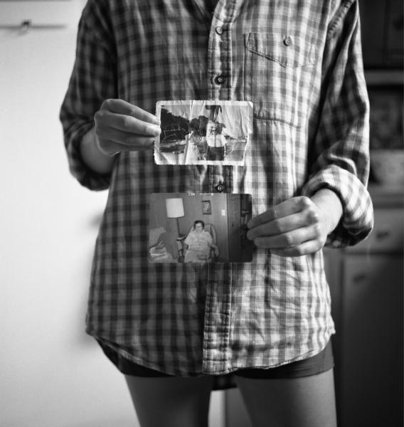 We had to know who we were; We had to know who we weren't -  Carly Berlin holds photographs of her grandparents, New...