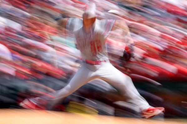 Image from sports - ANAHEIM, CALIFORNIA - MAY 08: Erick Fedde #32 of the...