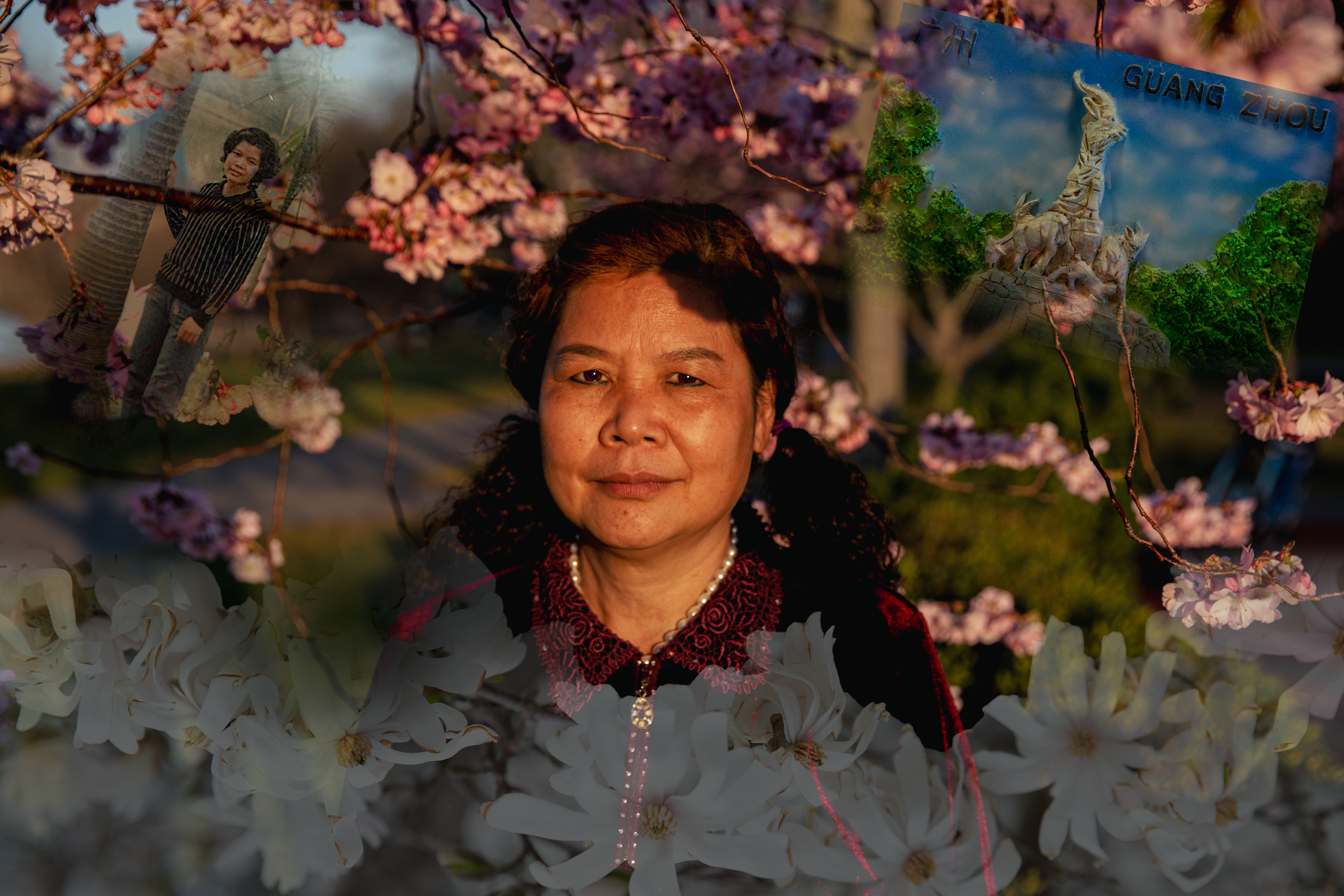 Portraits - Photo illustration: Liang Runling (梁润玲), 56, was born in...