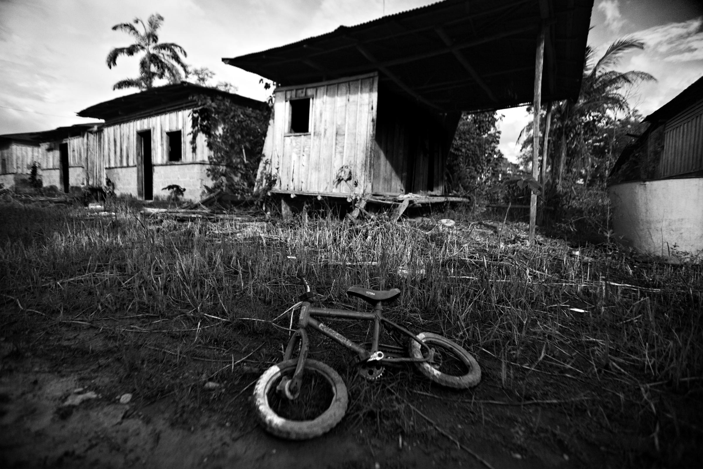 Forced Displacement in Chocó - Santa Rosa, Chocó, Colombia. General view of the...