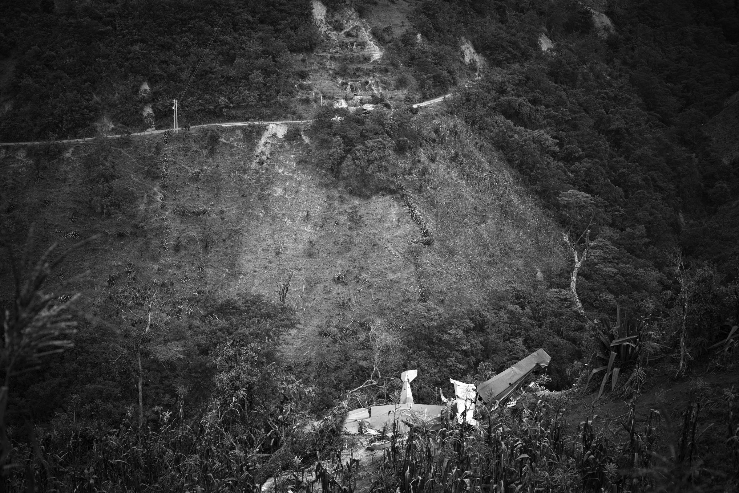 Cauca, Ready to Explode - Rural Area Jambaló, Cauca. Remains of the...