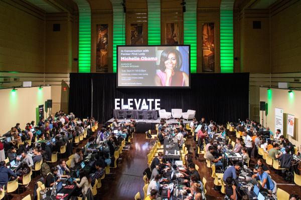 Image from Elevate - TD Tech Jam underway at Elevate Tech Festival in Toronto...