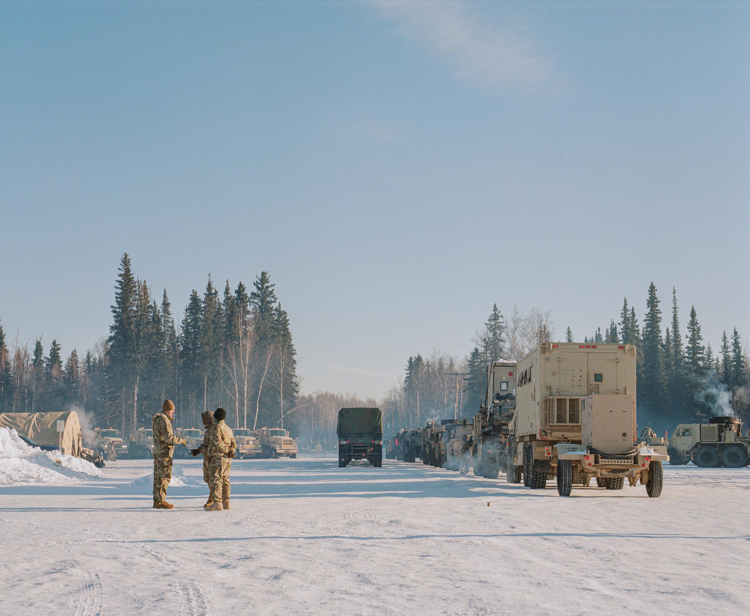 NEW WORK//STORIES - FORT WAINWRIGHT, FAIRBANKS, AK -- Monday, March 14, 2022:...
