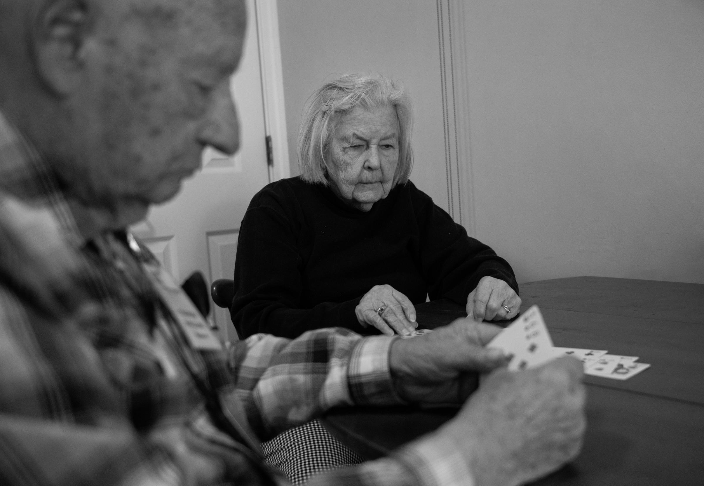 75 Years of Togetherness - Charlie plans his next move in a game of two-person...