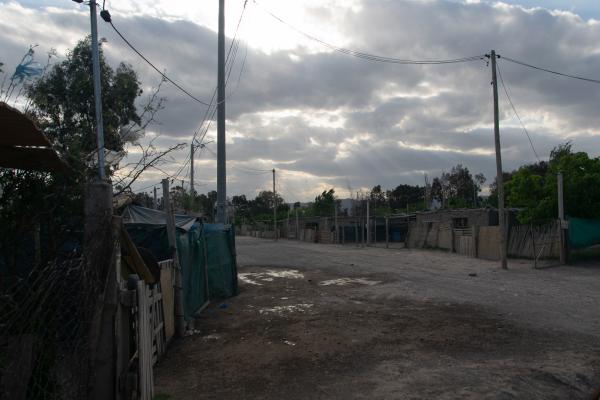 Martina Chapanay - Evita slum view after a windy afternoon in San Juan, Argentina