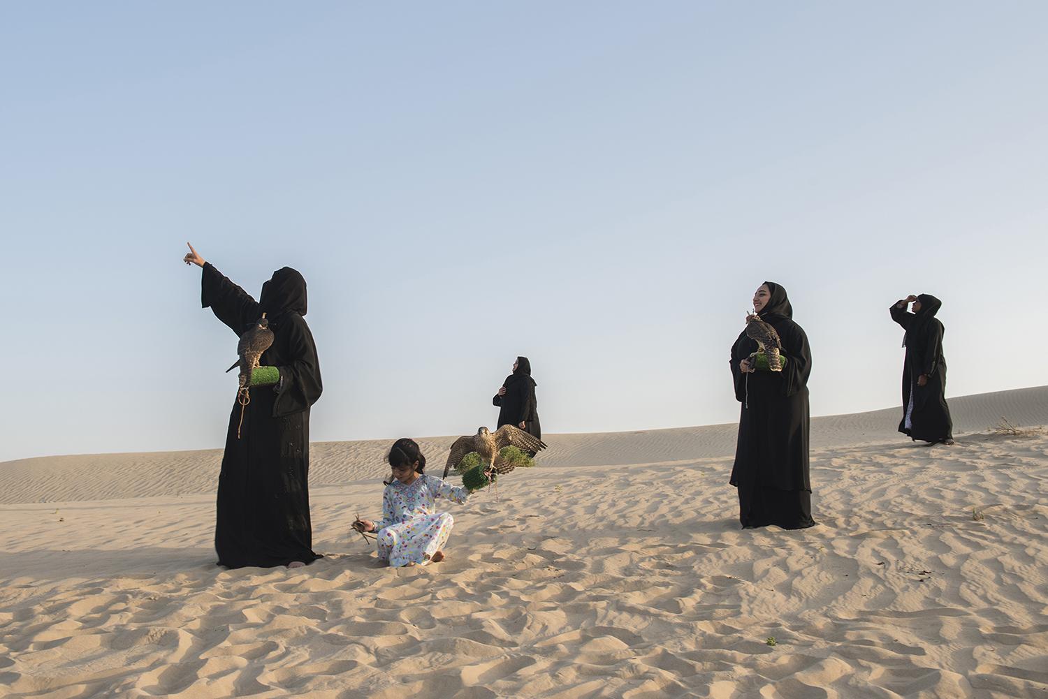 UAE : Women Breaking Stereotypes with Falconry -                 ...