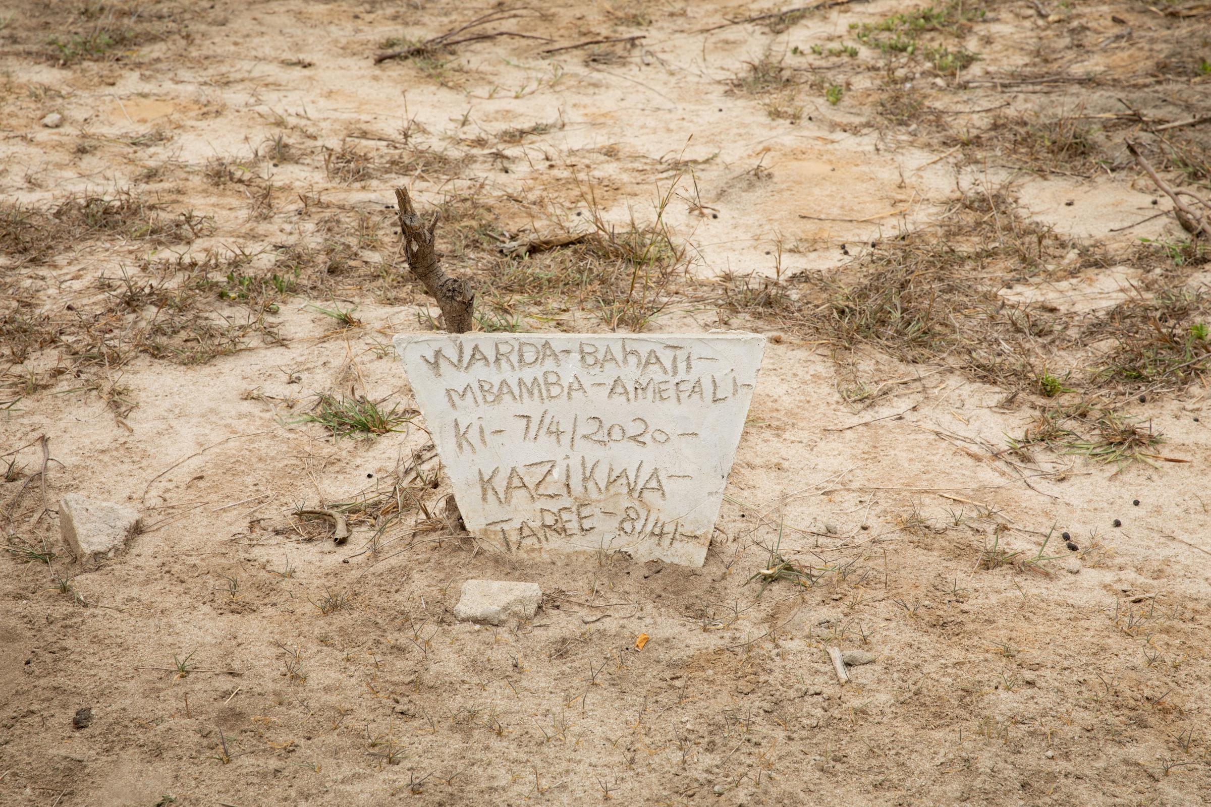 Covid Coverup - Newly dug graves in the Bungu ward of Dar es Salaam, Tanzania on 26 October 2021. Videos of...