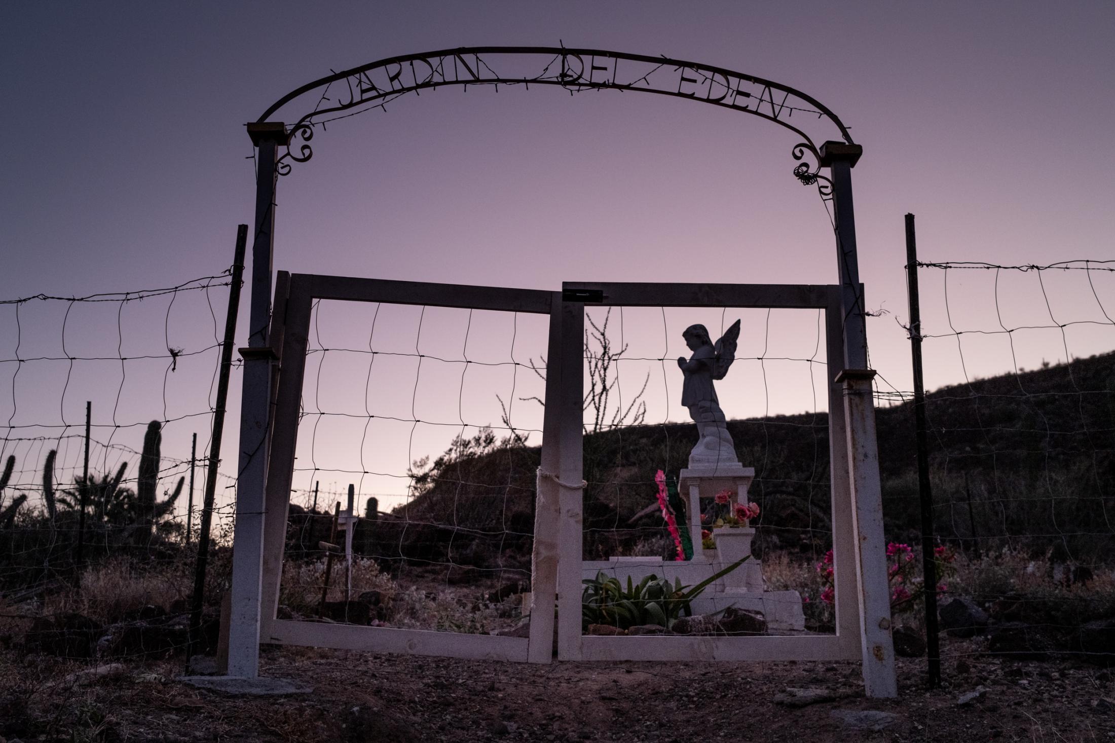 Until We Are Gone - Baja California -  The kids cemetery in San Jose de Gracia, Baja...
