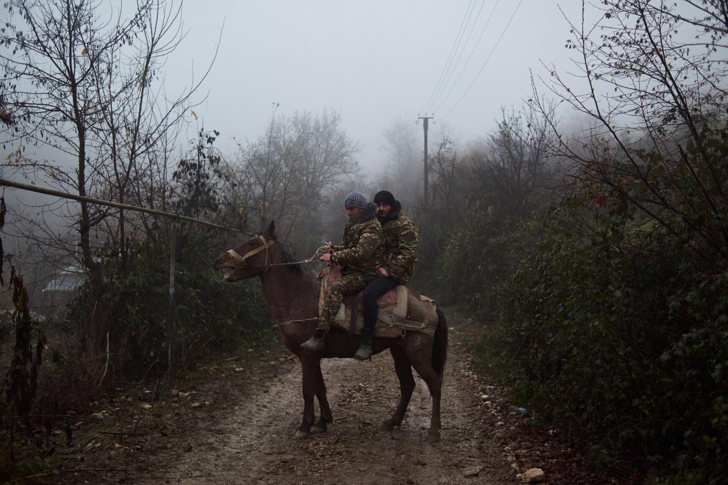 Paradise Lost - Local residents in the village of Tagavard, Nagorno-Karabakh.
Village of Tagavard was divided in...