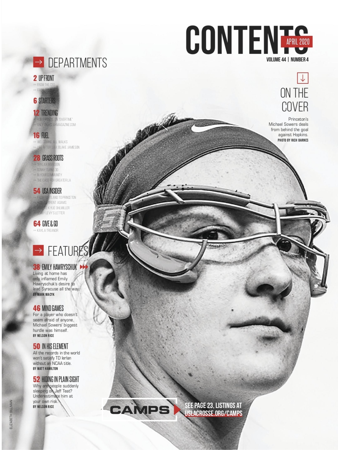 US Lacrosse Magazine- Emily Hawryschuk