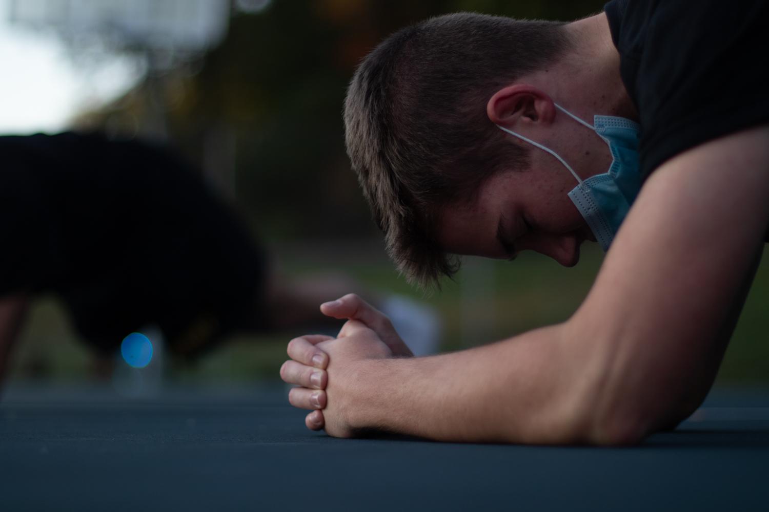 Portraits - Cadets participate in morning Physical Training or PT...