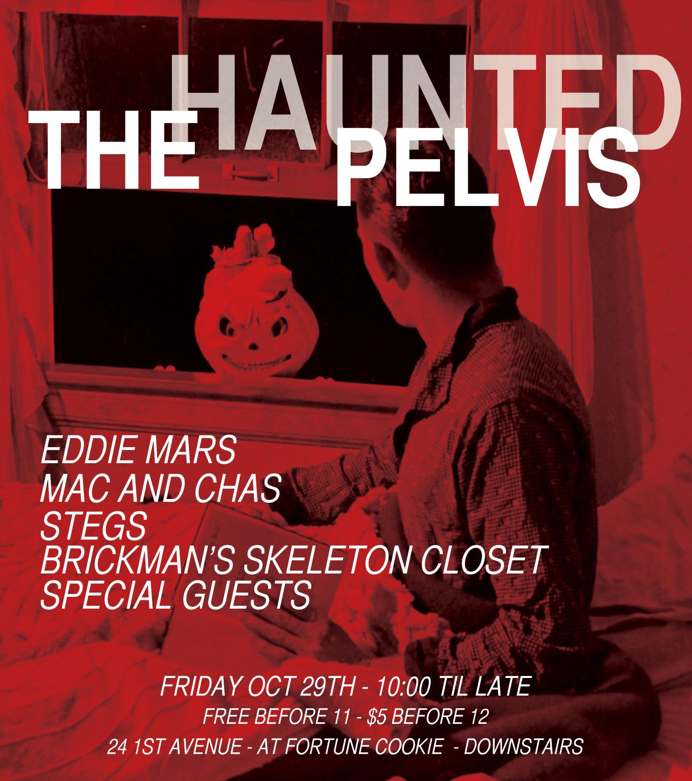 Music Flyers -  The Haunted Pelvis 2012 