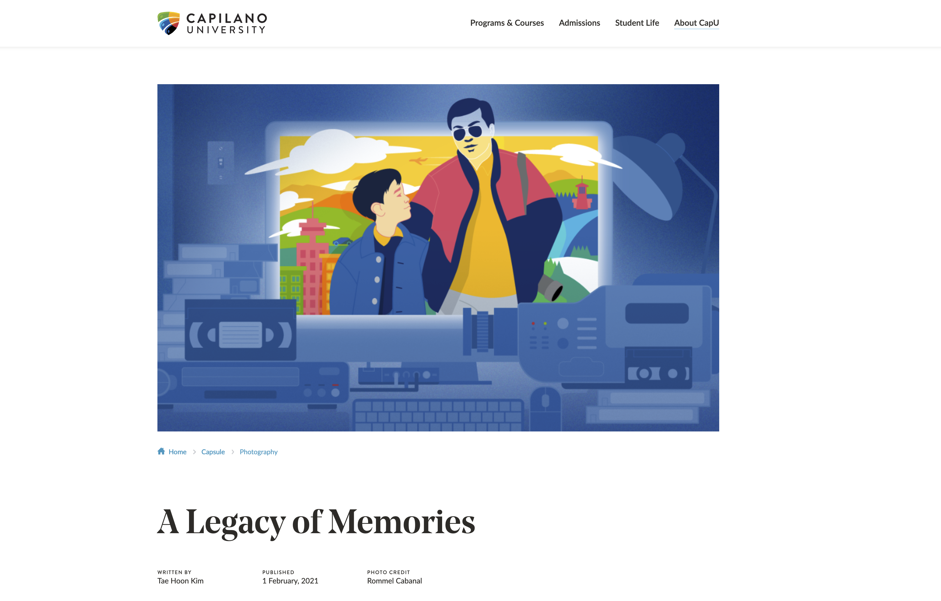 Thumbnail of A Legacy of Memories