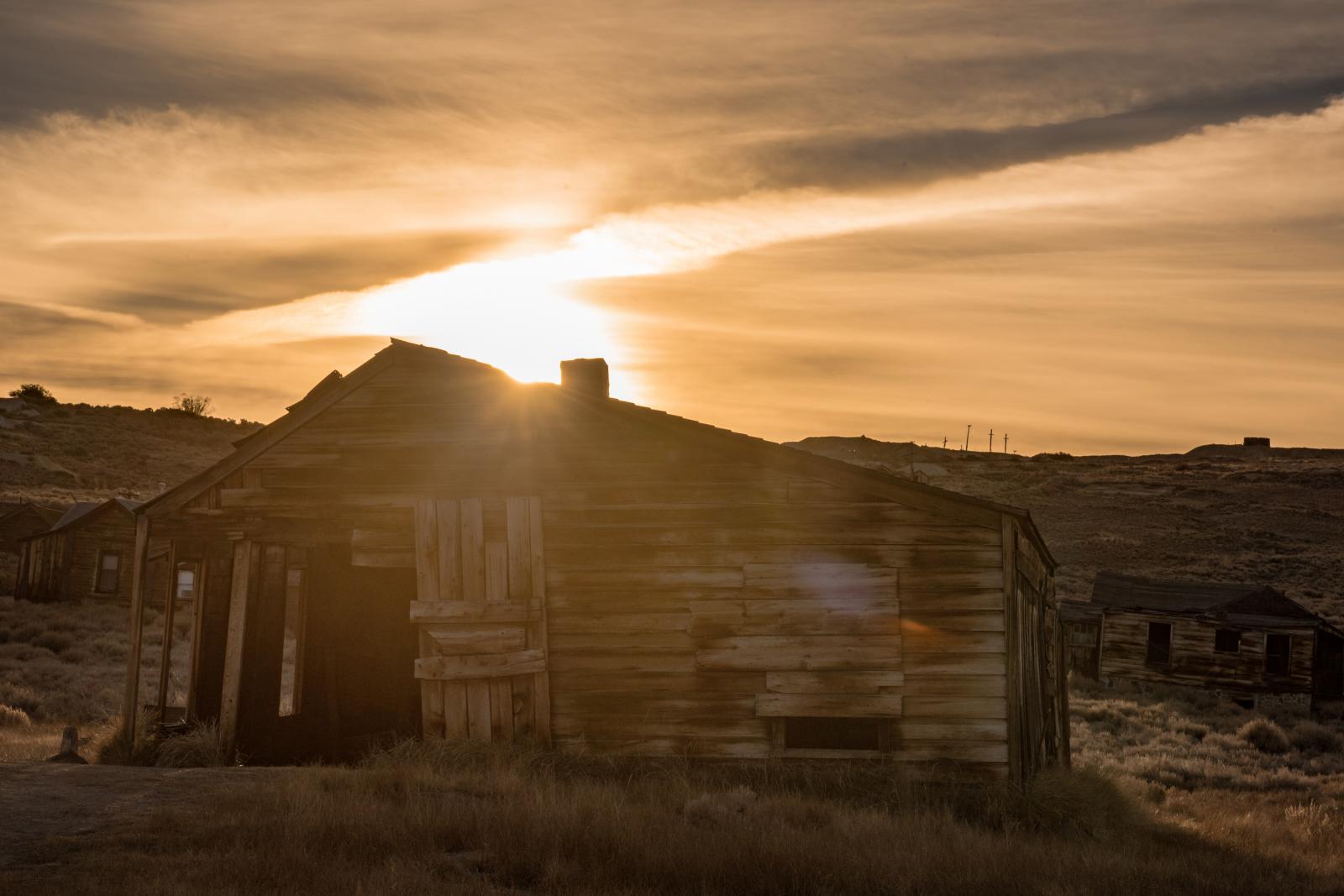 Bodie &#39;Ghost Town&#39; at sunrise.