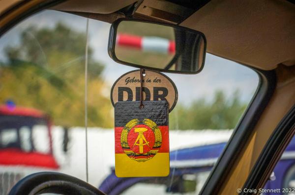 Image from The Iconic East German Trabant-Getty Images - ZWICKAU, GERMANY- AUGUST 2018: Plenty of East German DDR...