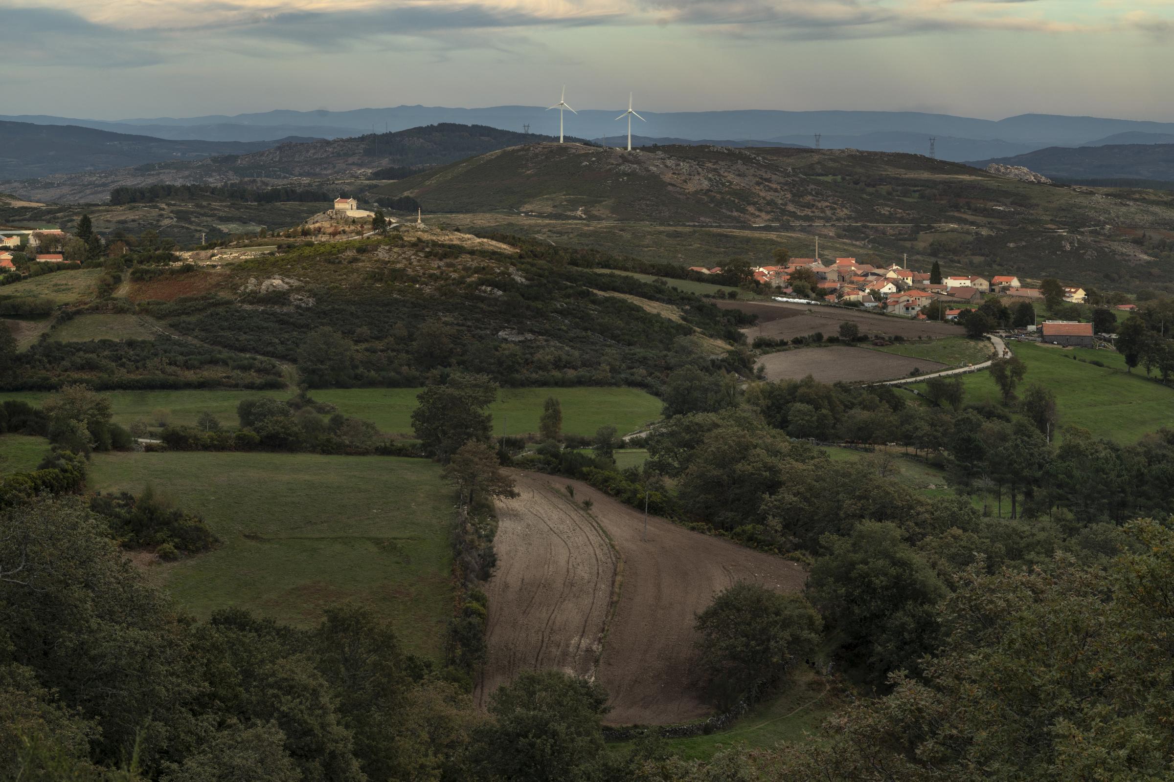 Alturas do Barroso, October 23rd, 2021 - The village of Alturas do Barroso in the mountains of the Barroso region of Portugal. In 2019 the Food and...