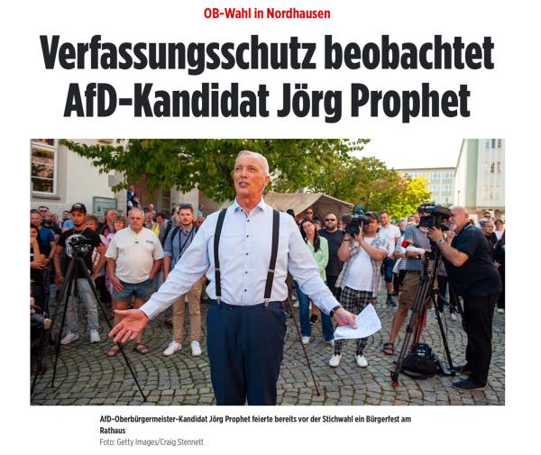 Image from Words & Pictures -  Usage in BILD via Getty Images Assignment  Nordhausen,...