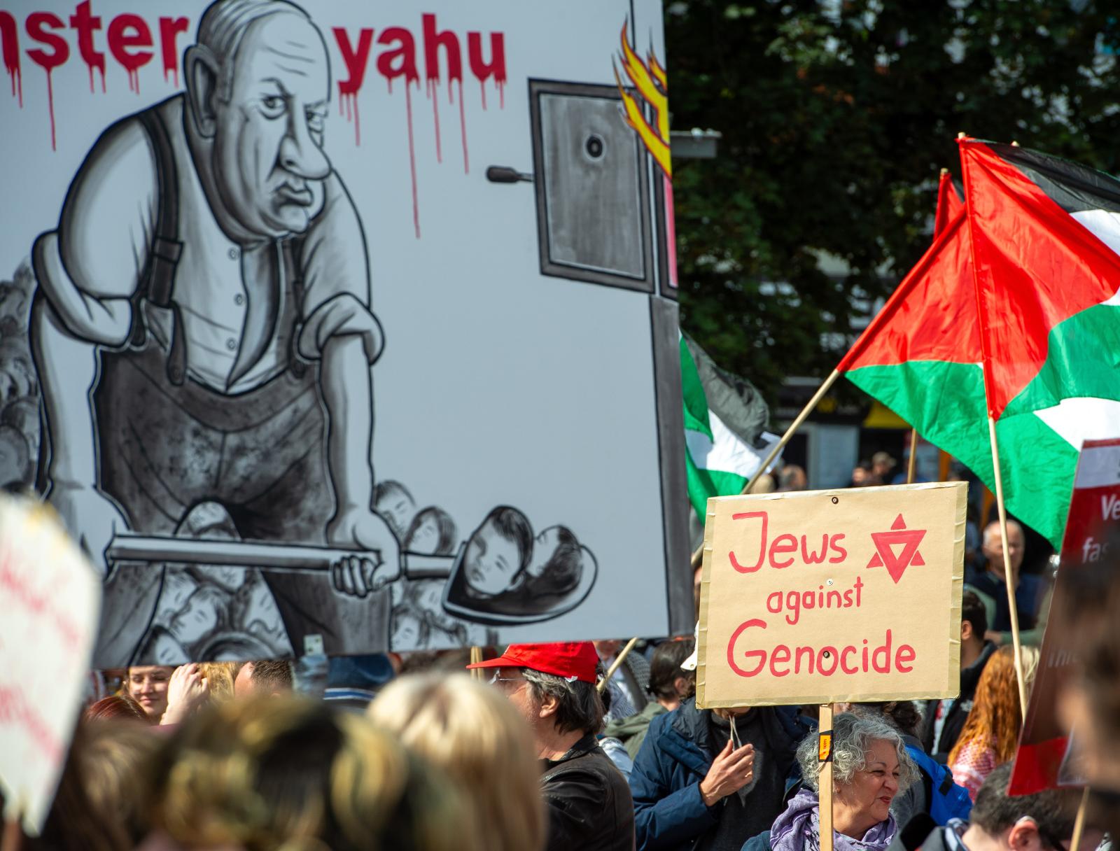 BERLIN, GERMANY - MAY 10: Prote...tennett/Getty Images)&nbsp;