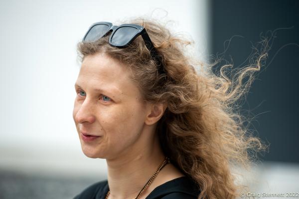 BERLIN, GERMANY-MAY 13: Maria Alyokhina and of the Punk Band Pussy Riot photographed in Mitte in Berlin. Maria Alyokhina recently escaped house arrest in Moscow. Fleeing the country to the safety of Germany discuised as a food courier. (Photo Craig Stennett/Getty Images)&nbsp;