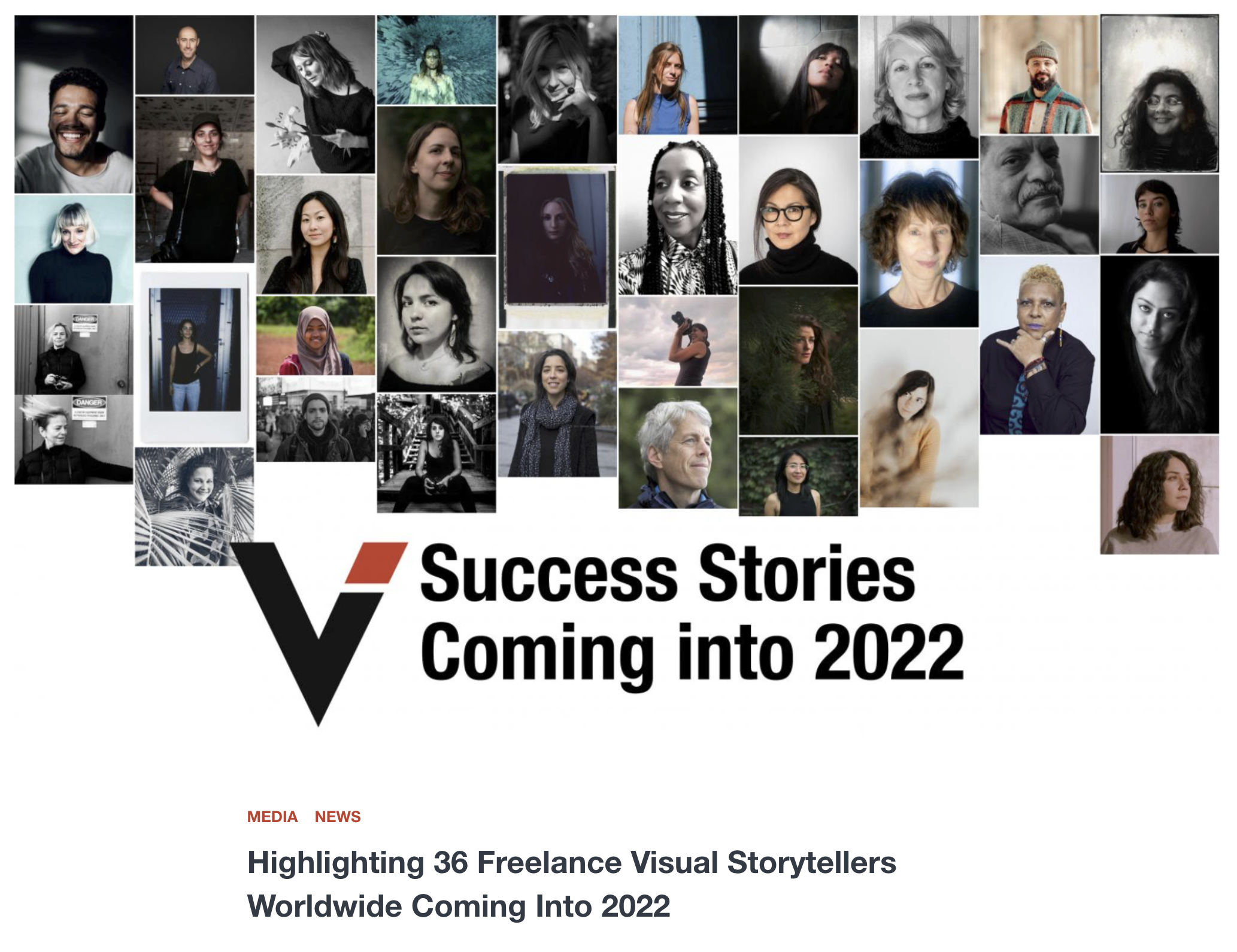 Visura Highlight: 36 Freelance Storytellers