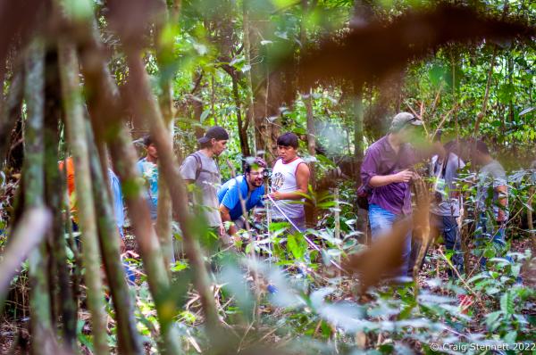Paiter-Surui Tribe, Amazonia, Brazil-Getty Images - LAPETANHA, BRAZIL-OCTOBER 26: Paiter-Surui volunteers...