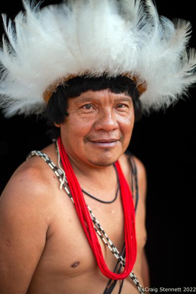 Paiter-Surui Tribe, Amazonia, Brazil-Getty Images - LAPETANHA, BRAZIL-OCTOBER 25: Amazonian indegenous indian...