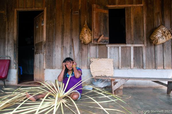 Paiter-Surui Tribe, Amazonia, Brazil-Getty Images - LAPETANHA, BRAZIL-OCTOBER 25: Walelap Surui of the...