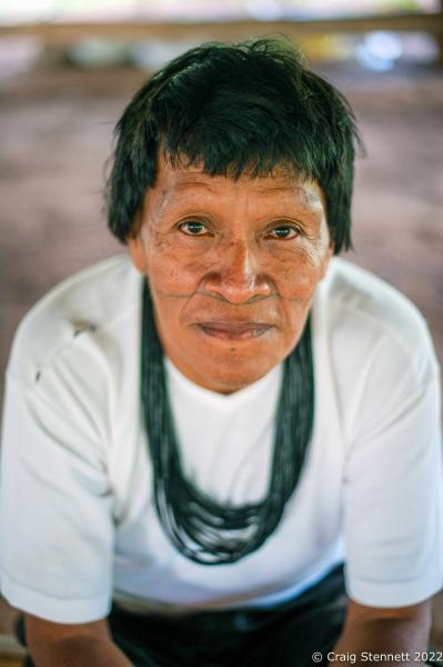 Image from Paiter-Surui Tribe, Amazonia, Brazil-Getty Images - LAPETANHA, BRAZIL-OCTOBER 25: Naramatiga Surui at the...