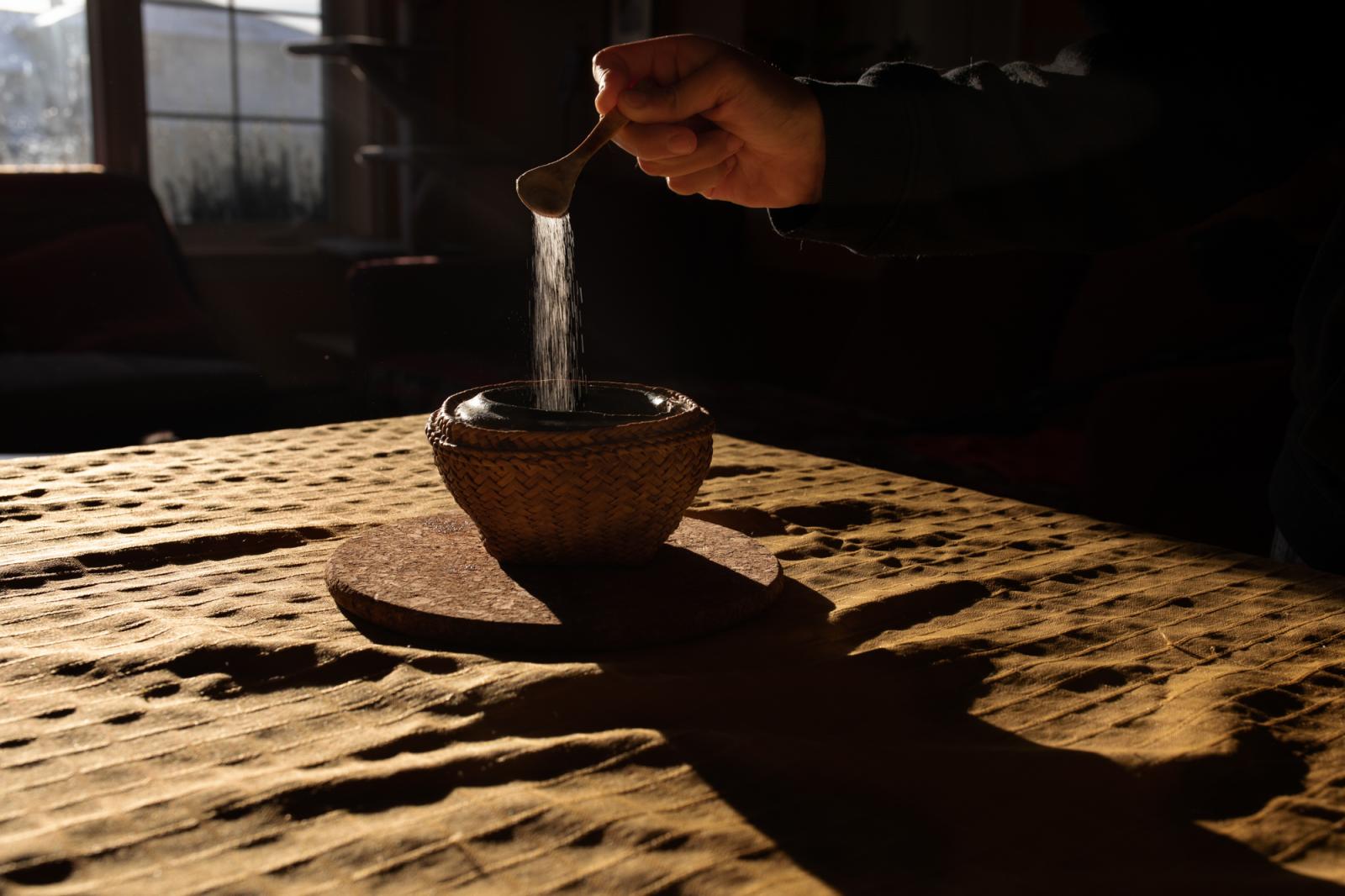 Kachi (salt) in Kichwa culture ...ton, Canada - February 9, 2021.