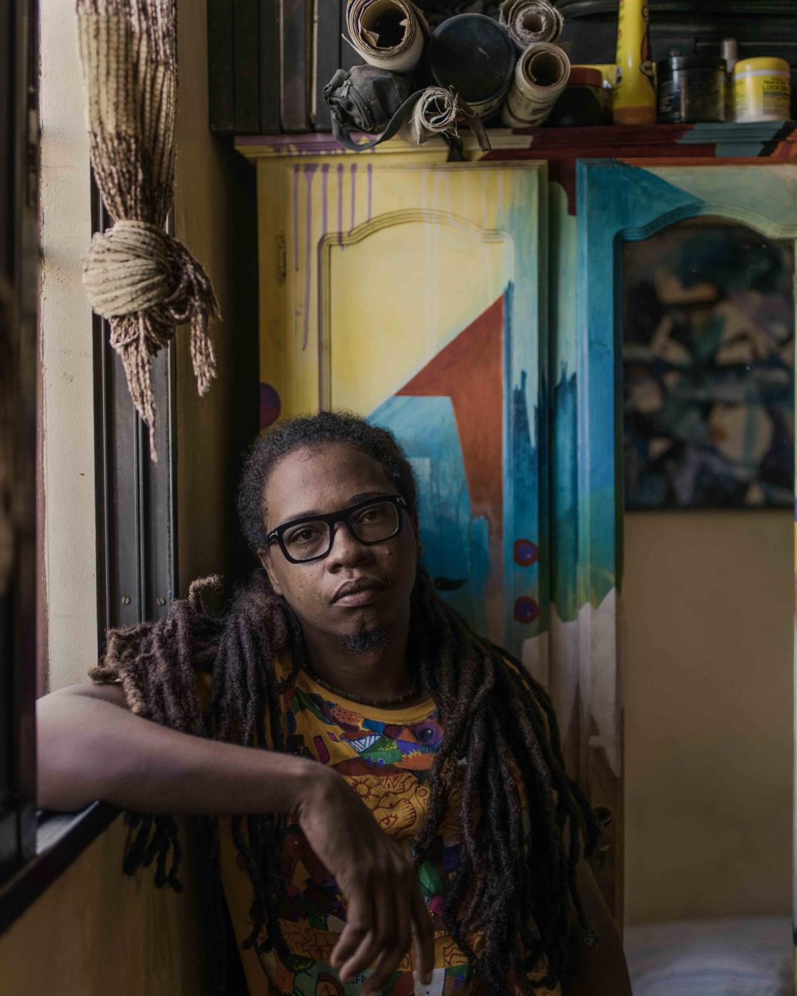 PORTRAITS - Francisco Da Silva (Peintre), Port-au-Prince 2023.