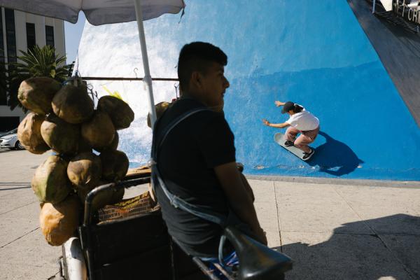 Commissions - Skateboarding in Mexico City for The New York Times