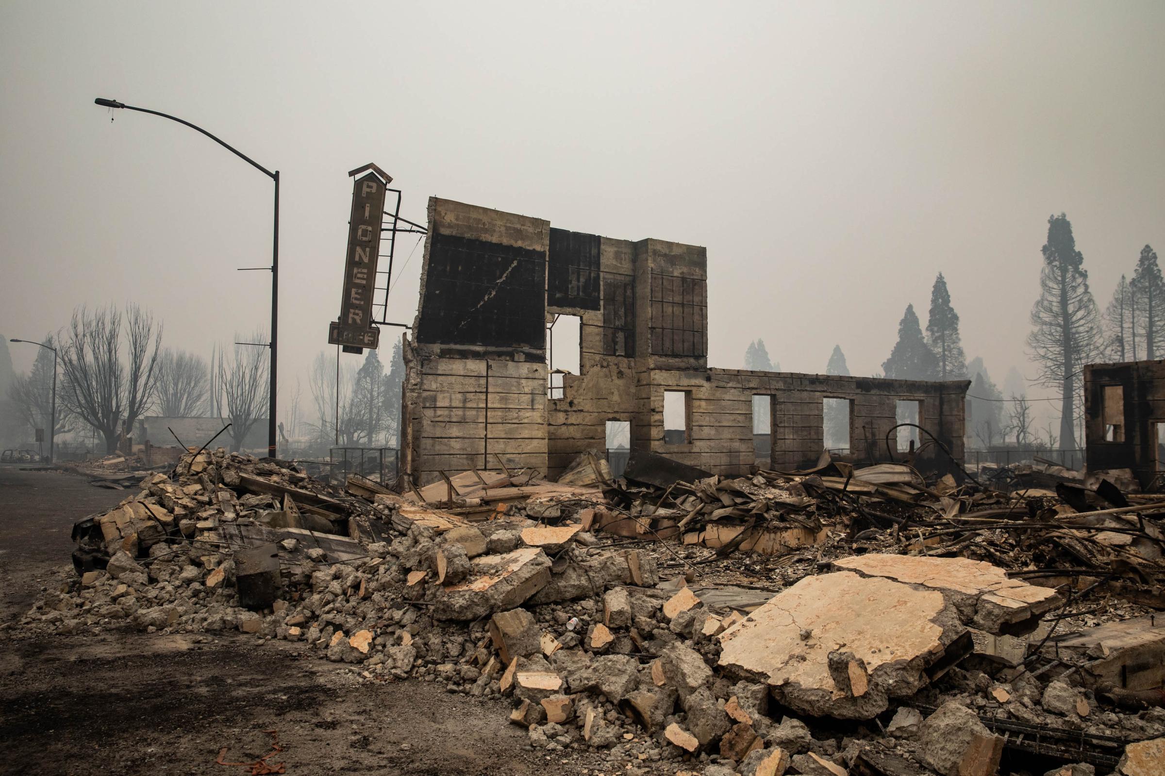 2021 in pictures - On August 4, 2021 the Dixie Fire destroyed much of Greenville, California; over 100 homes and...