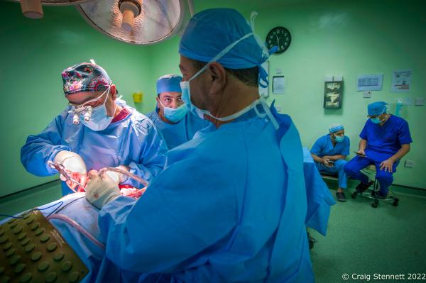 MSF Hospital for Reconstructive Surgery, Amman, Jordan - AMMAN, JORDAN JANUARY 12: Orthopedic Surgeon Dr Ali AlAni...