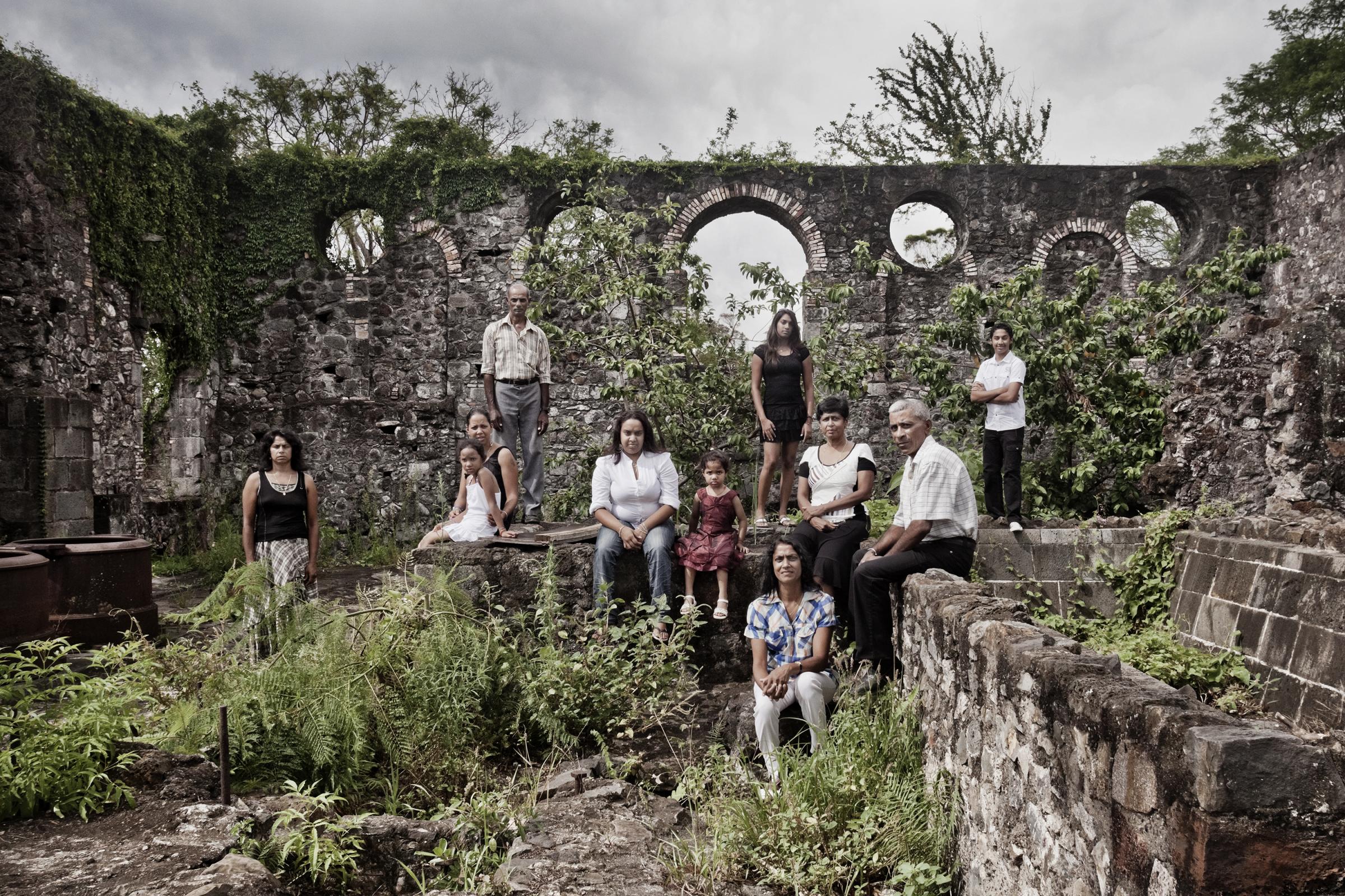 • De l'Inde à La Réunion, de l'Engagisme à la liberté -  Ruines du Domaine Panon Desbassayns-Villèle,...