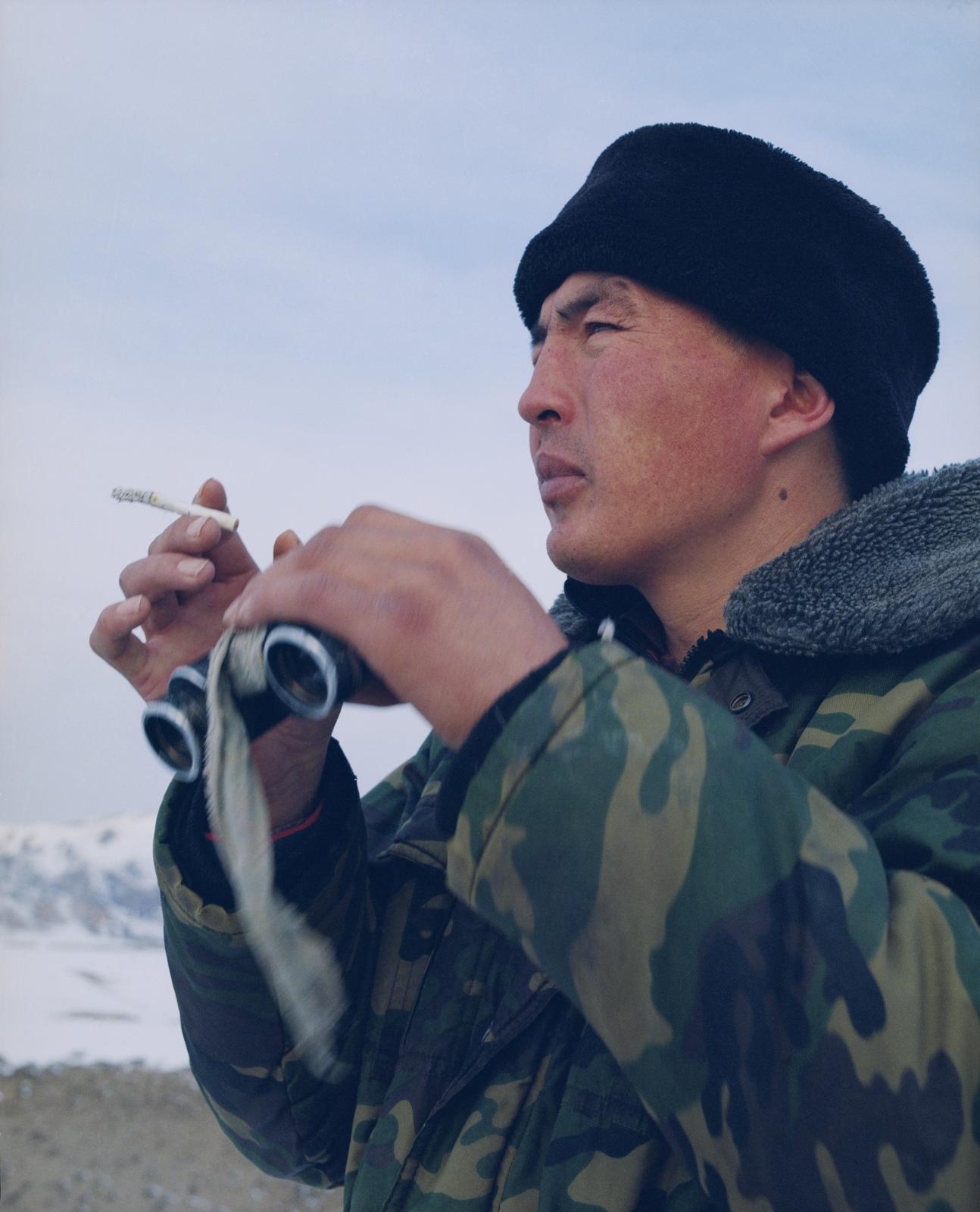 Wolf Hunters - Ruslan. Tien Shan Mountains, Kyrgyzstan. January, 2021.