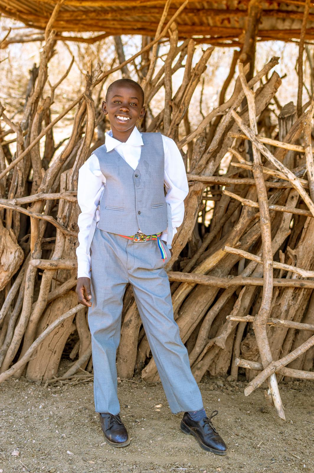Ukambani: A Portrait of Makueni - Makueni County, Kenya, August 31, 2020. A boy poses for a...