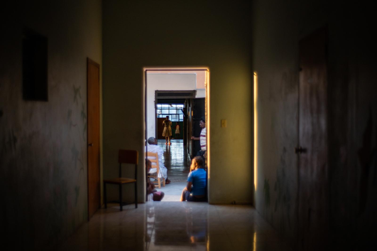 The halls of Hope Home orphanage.