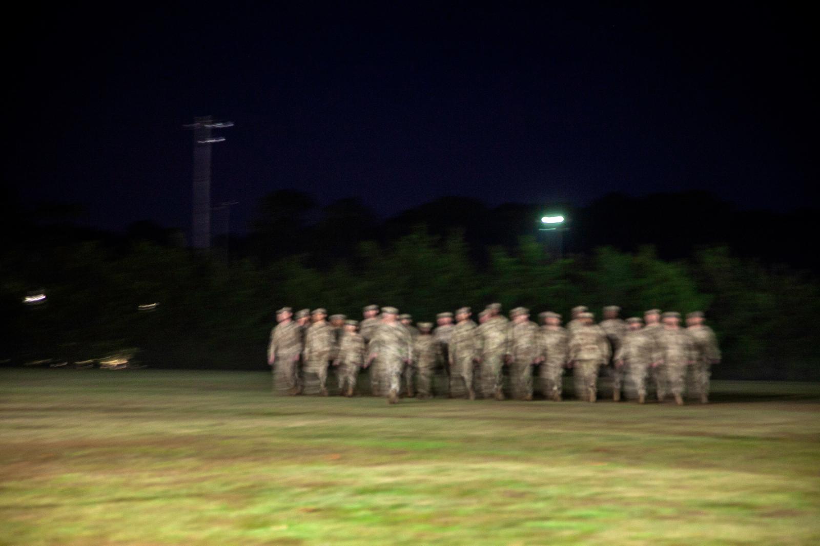 Homecoming. They arrive in the ...e. Fort Stewart, Georgia, 2018.