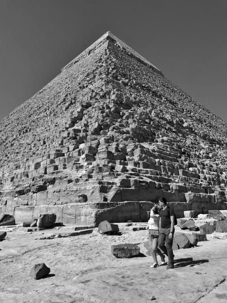 Cairo - Pyramid of Khafre found in Giza Cairo. Egypt. One of the eight wonders &nbsp;of the world...